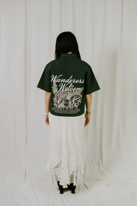 Comfort of God Button Up