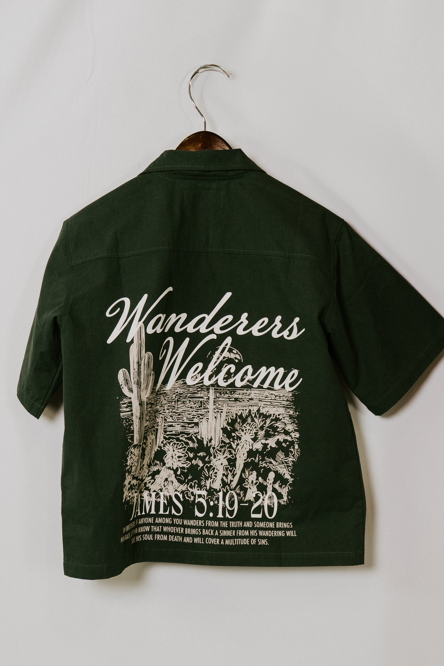 Comfort of God Button Up